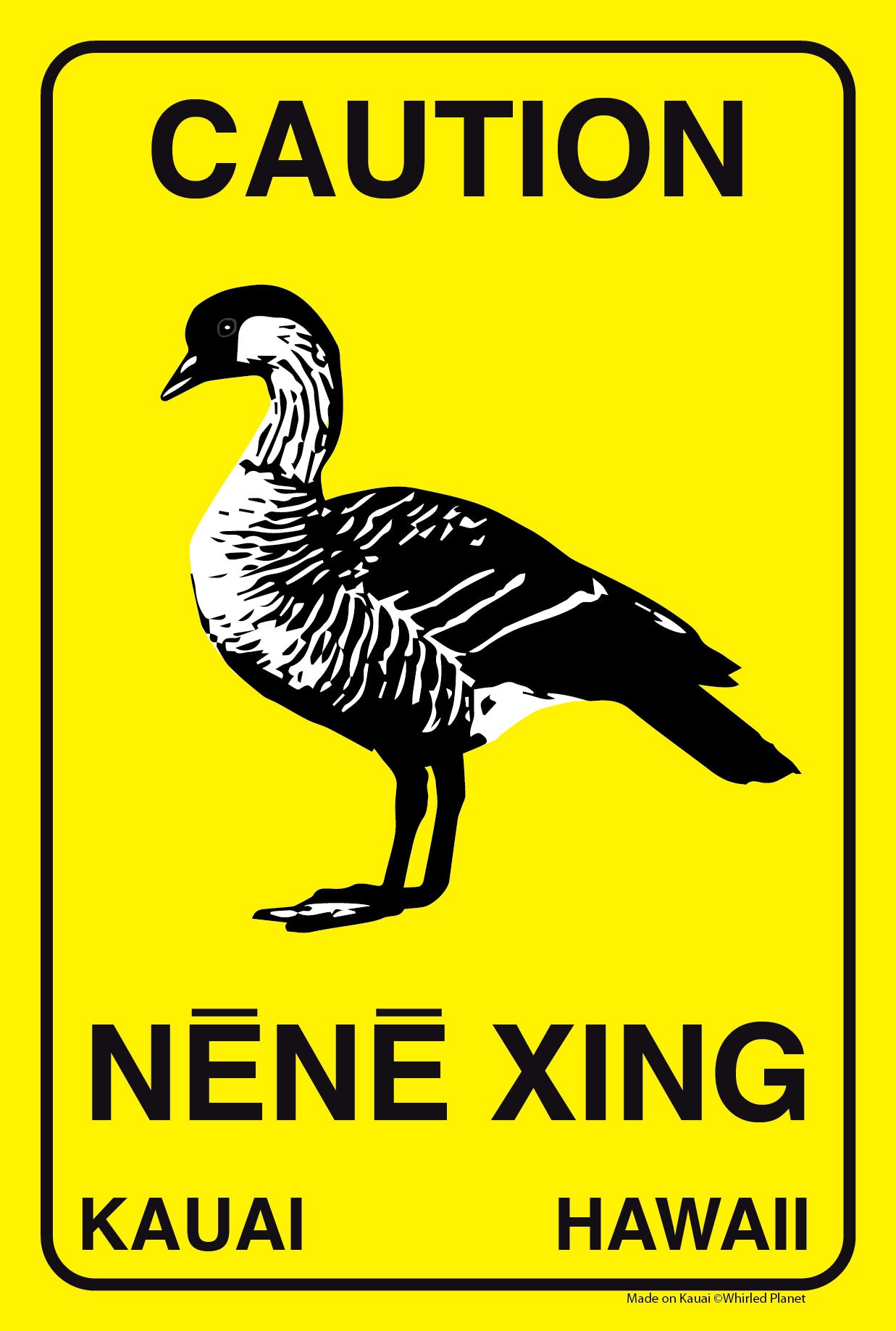Nene Crossing Metal Sign image 0