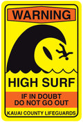 High Surf Metal Sign image 0
