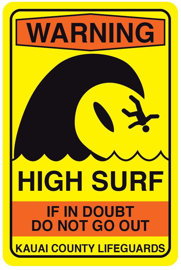 High Surf Metal Sign image 0